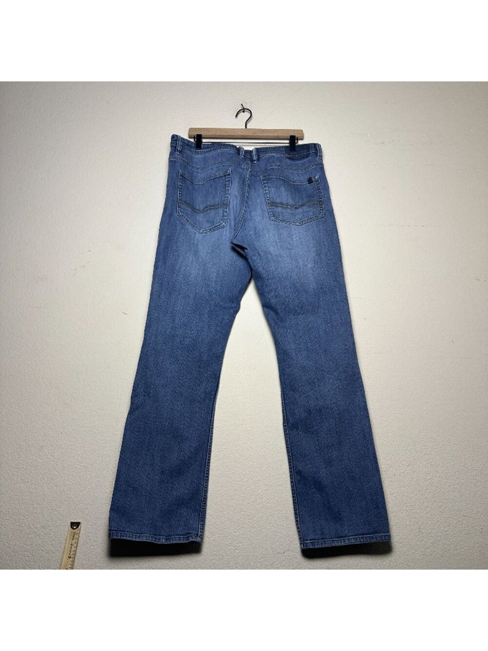 Buffalo David Bitton Jeans Men 38x34 Straight Stretch Denim Pants Driven-X Basic
